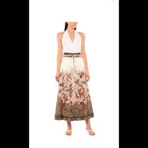 Zimmermann Empire Batik Skirt. Size AU0